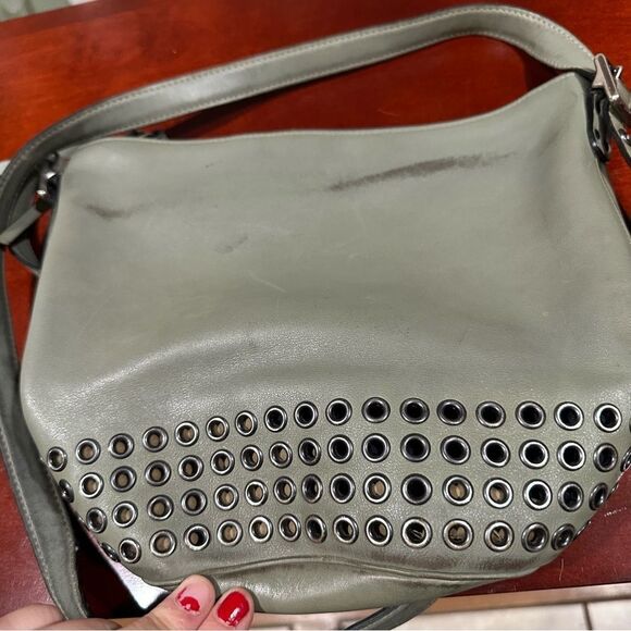 Coach Green Bleecker Mini Duffle - Picture 7 of 13